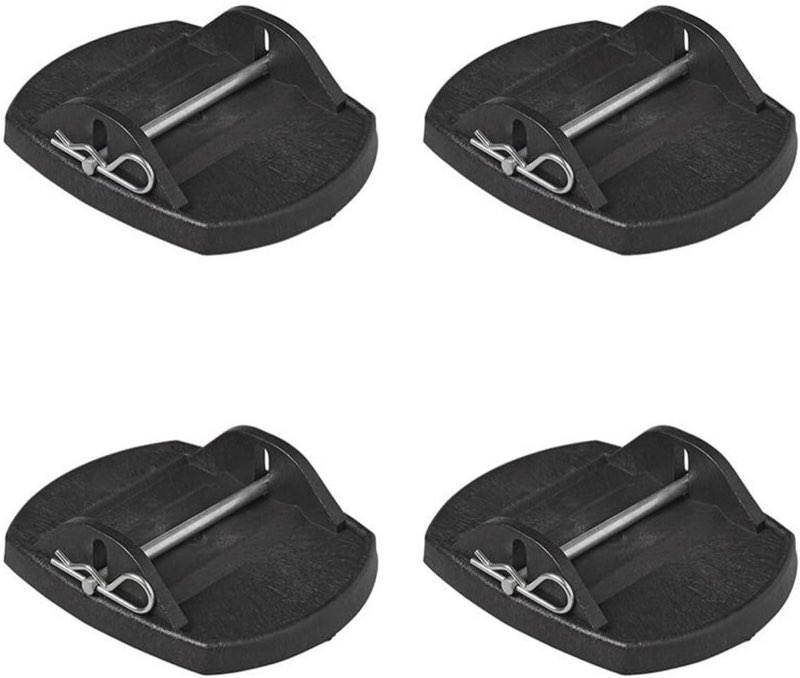 PAT Stützfußplatten 4er-Set