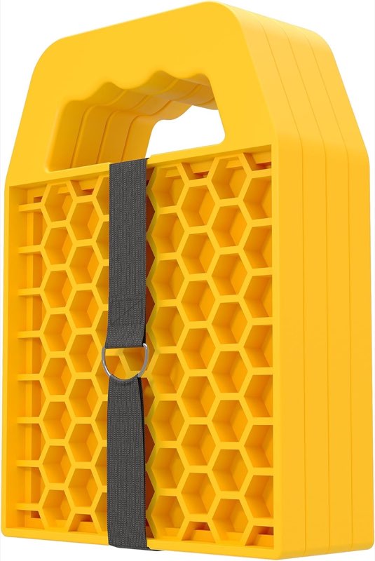 Wiltec Wiltec HDPE-Unterlegplatten 4er-Set, 23,2×17×2,3 cm