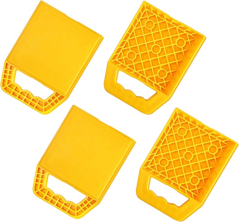 Silkwish Stützplatten 4er-Set, stapelbar mit Griff