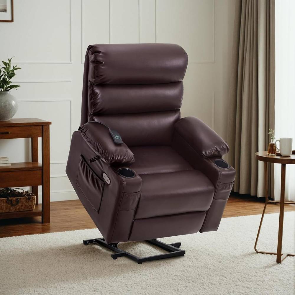 ELEGUE Fernsehsessel mit Aufstehhilfe elektrisch bis 158 kg, USB und Type-C