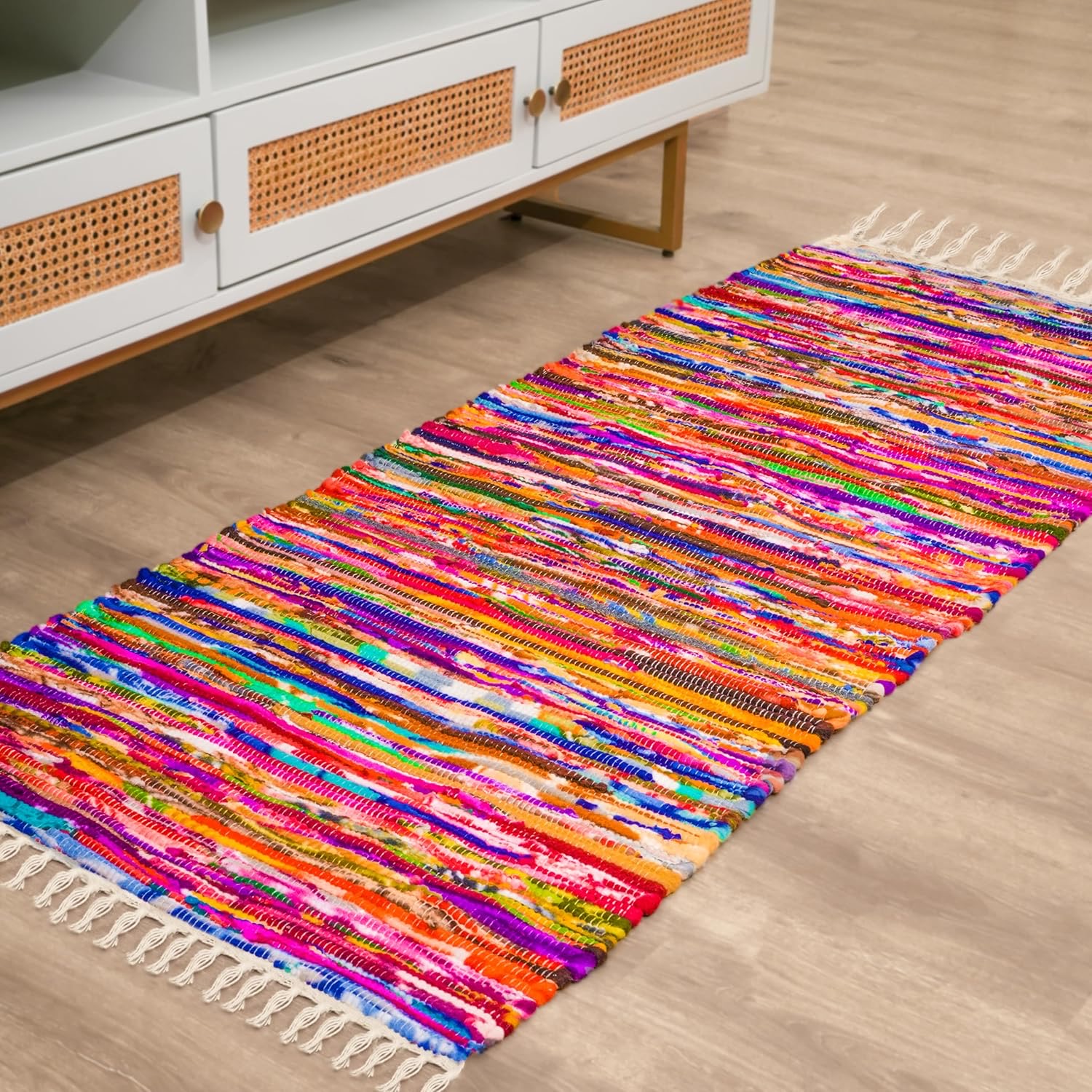 RAJRANG Chindi-Läufer 71 × 183 cm