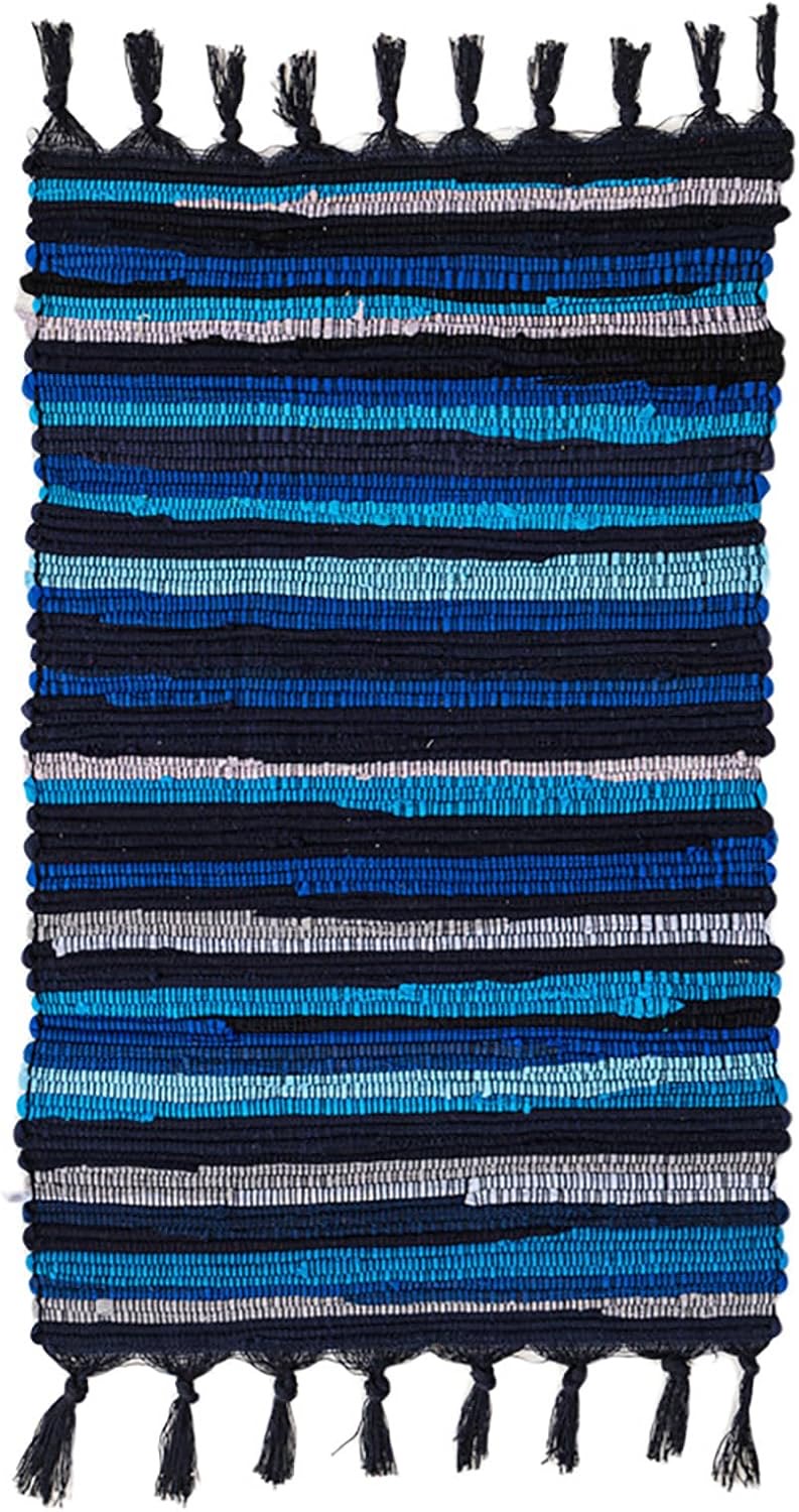 Vortexline Flickenteppich Blau