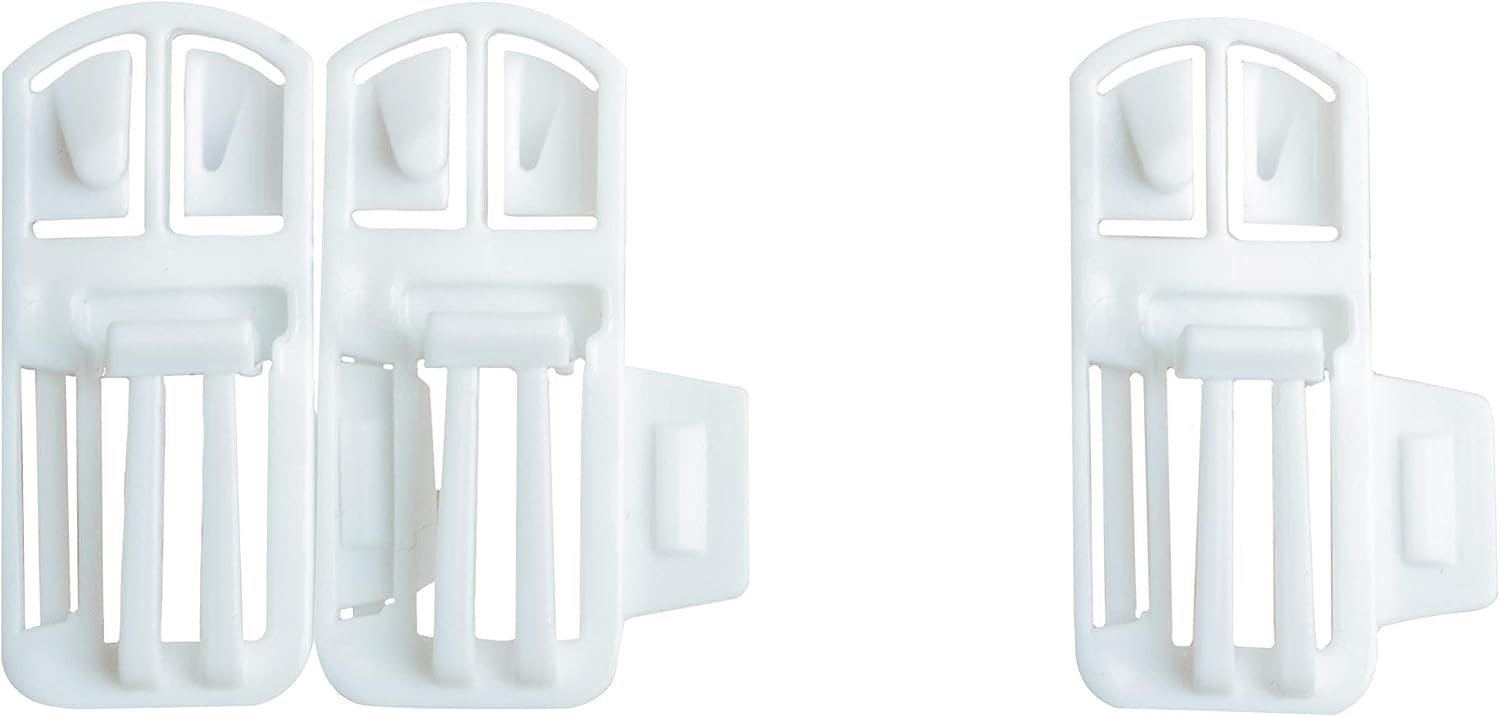 Speed Clix Speed Clix Gardinengleiter, 100 Stück, Laufnut 3,5–4 mm