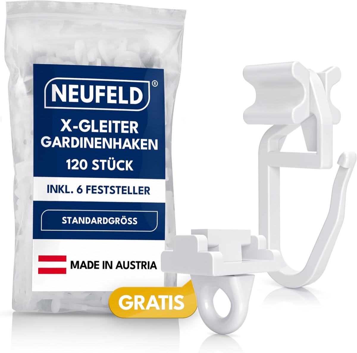 Neufeld 120 X-Gleiter mit 6 Feststellern