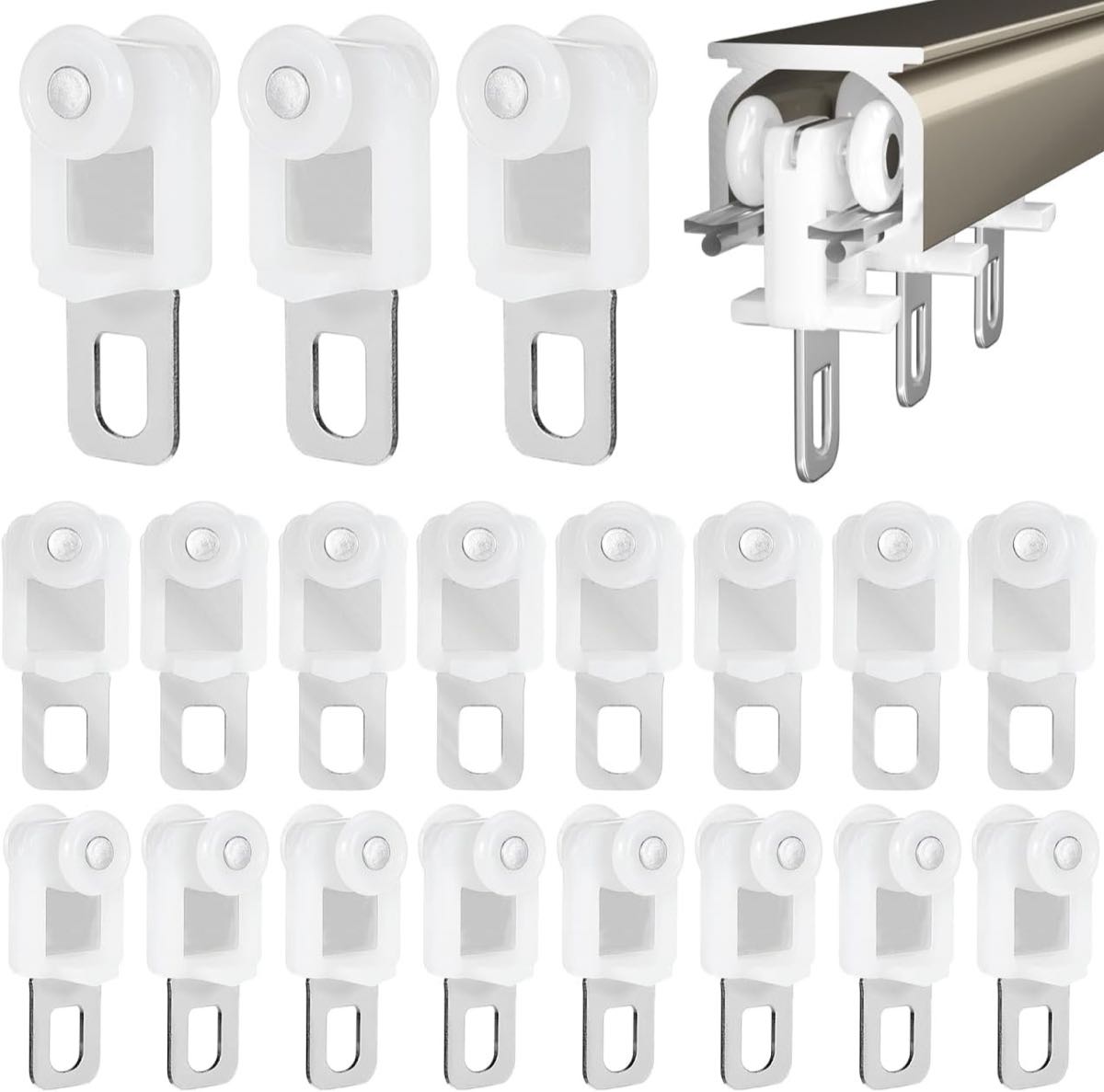 Amosfun 50 Doppelrollen, etwa 33 × 15 × 13 mm