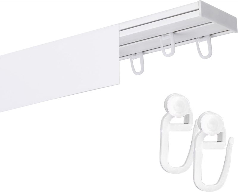 Fenster DEKOR PVC-Schiene mit Blende, 160 cm