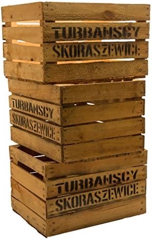 Kistenkolli Altes Land Kistenkolli 3er-Set Obstkiste gebraucht, 50 × 40 × 30 cm - Produktbild