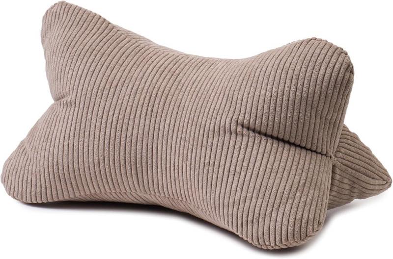 Gözze Leseknochen Capri, Nackenkissen, 40 × 25 cm, Taupe