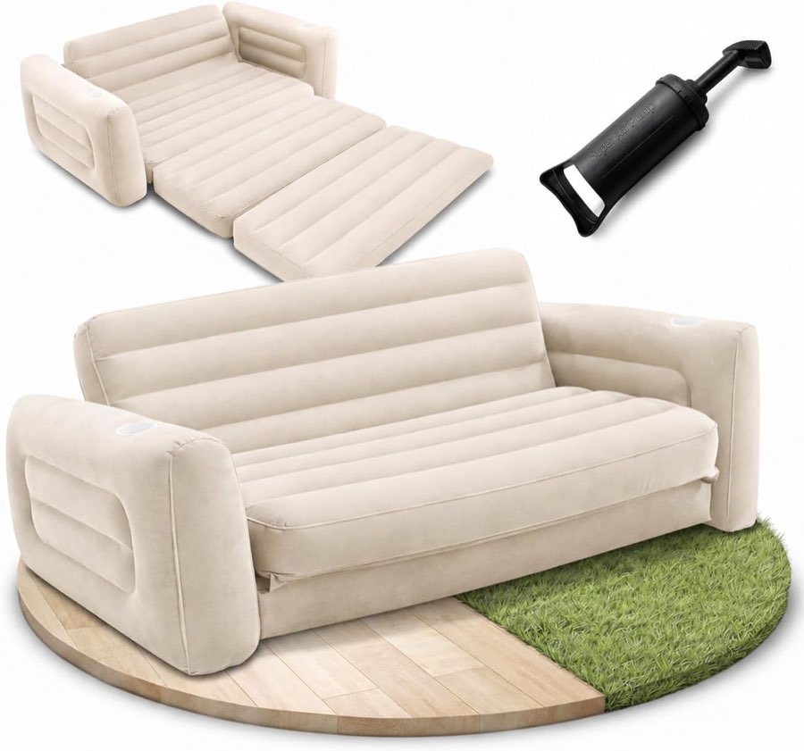 JoyMotion 2-in-1 Sofa creme