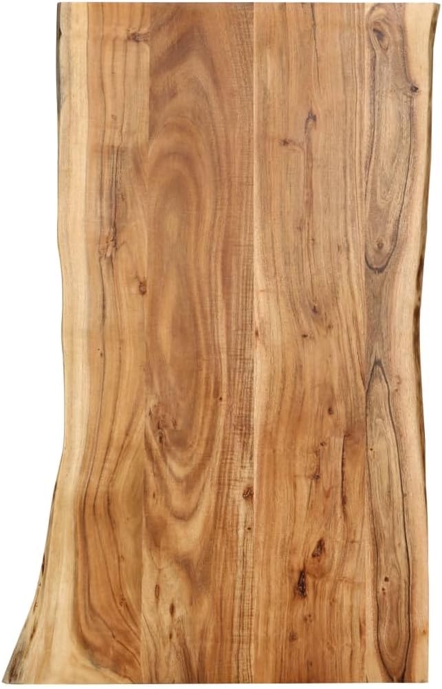 vidaXL Tischplatte Akazie 100 x 50–60 x 2,5 cm