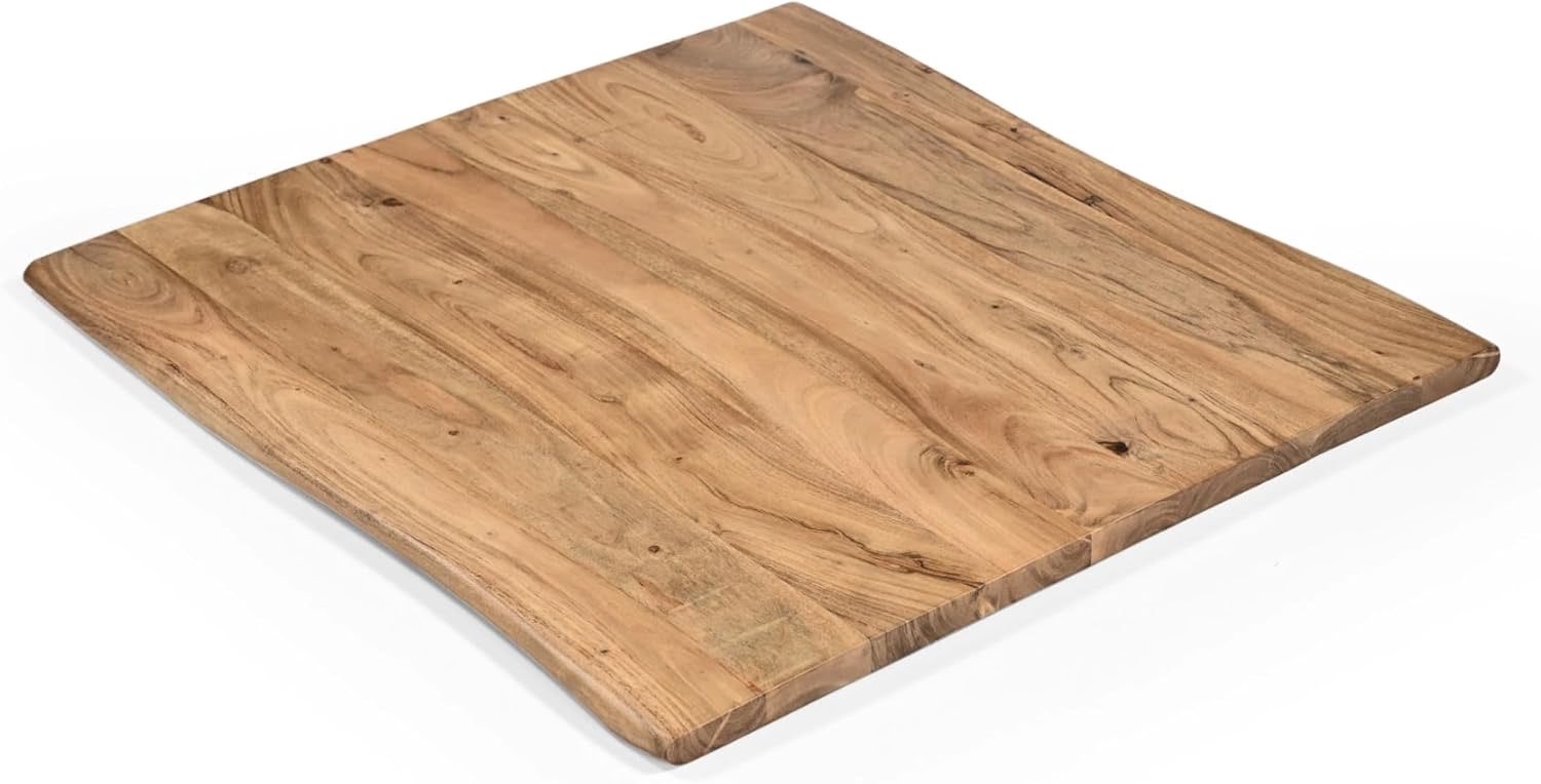Linele Linele Tischplatte Akazie 80 x 80 cm, 2,6 cm - Produktbild