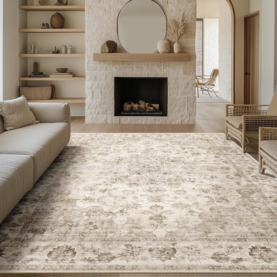 HUGEAR Vintage Beige 200 × 300 cm
