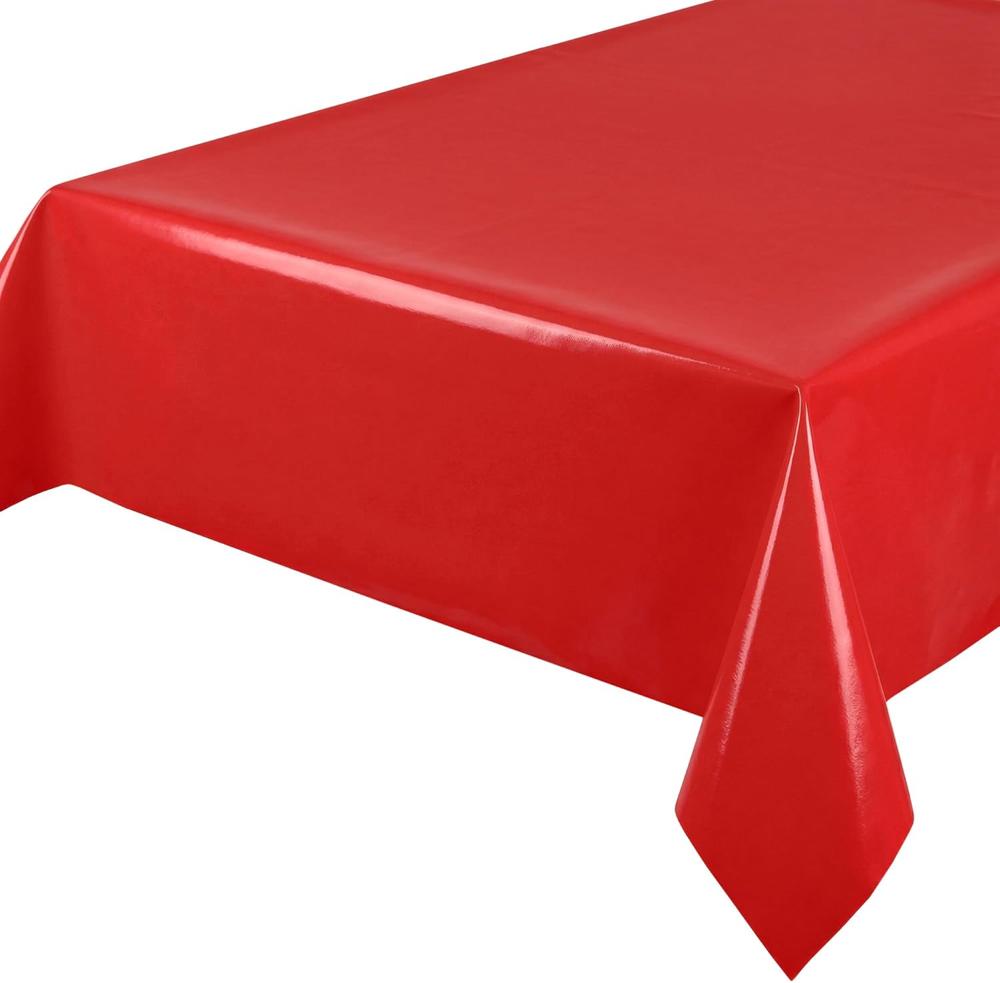 BEAUTEX Wachstuch Rot 140 × 100 cm