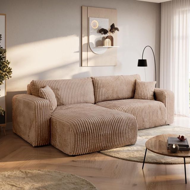BROMARKT BROMARKT Tilia Ecksofa, Braun