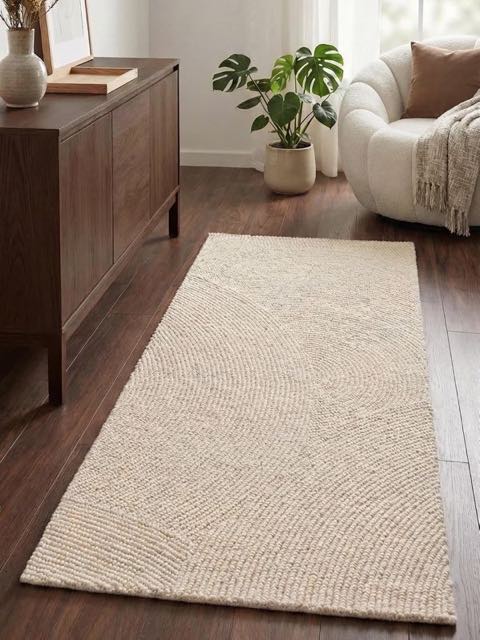 Hanse Home Calmio Naturweiß 80 × 300 cm