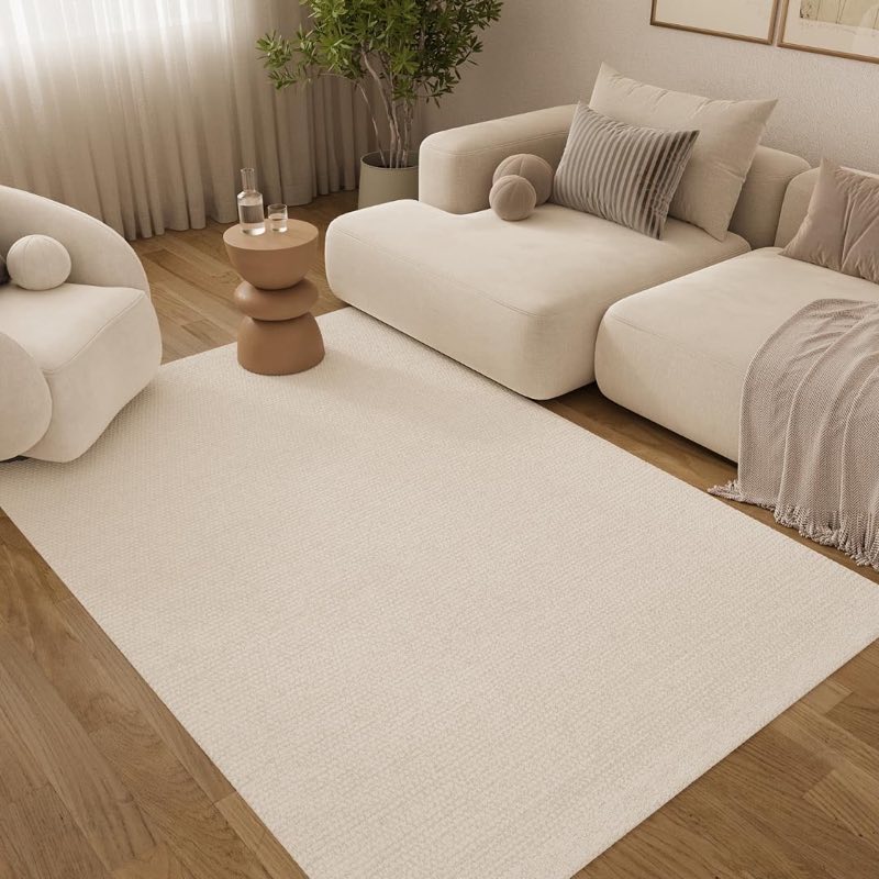TAPISO TAPISO Loni handgewebt Weiß 200 × 300 cm - Produktbild