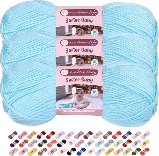 Makromecity Softee Baby, 3 × 100 g