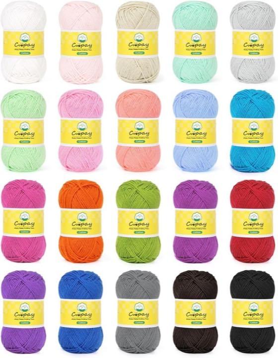 Coopay Baumwollgarn, 20 x 25 g