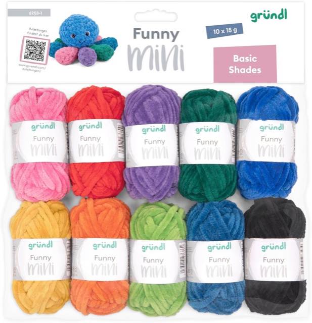 Gründl Gründl Funny Mini Shades 10 × 15 g, bunt