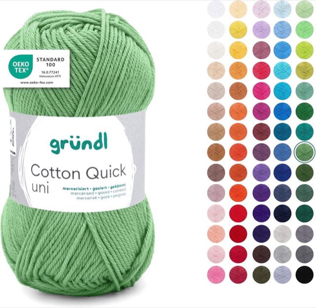 Gründl Cotton Quick uni, 50 g, salbei