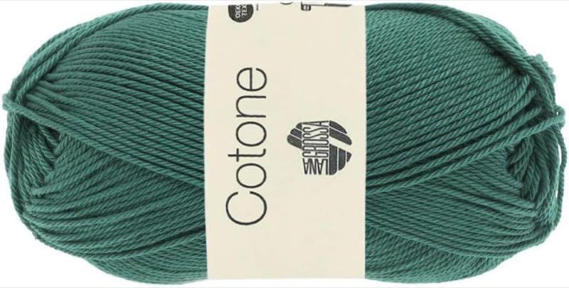 LANA GROSSA Cotone FB 79 Blaugrün
