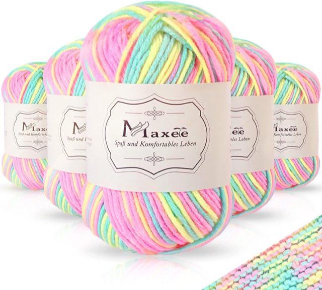 Maxee Farbverlauf 00-Regenbogen, 5 × 50 g
