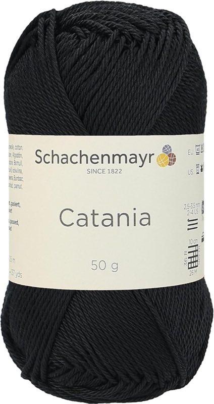 Schachenmayr Schachenmayr Catania Schwarz, 50 g - Produktbild