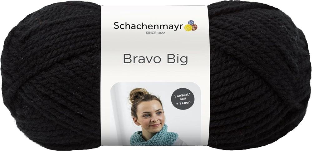 Schachenmayr Schachenmayr Bravo Big Schwarz, 200 g