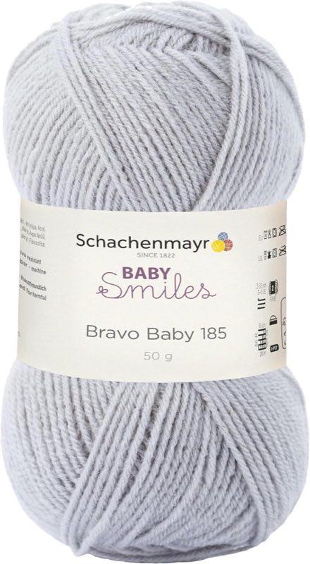 Schachenmayr Schachenmayr Bravo Baby 185 Grau, 50 g - Produktbild