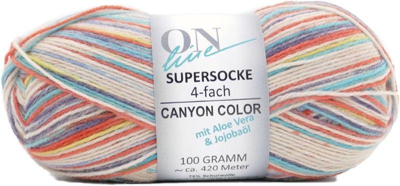 ONline Supersocke 4-fach Color 3025