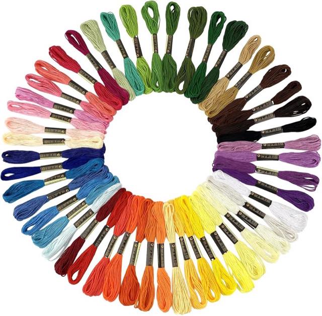 Ureminisce Stickgarn-Set, 50 Farben à 8 m