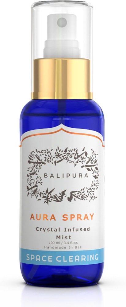 BALIPURA Space Clearing Kristall-infundiertes Aura-Spray, Aromatherapie