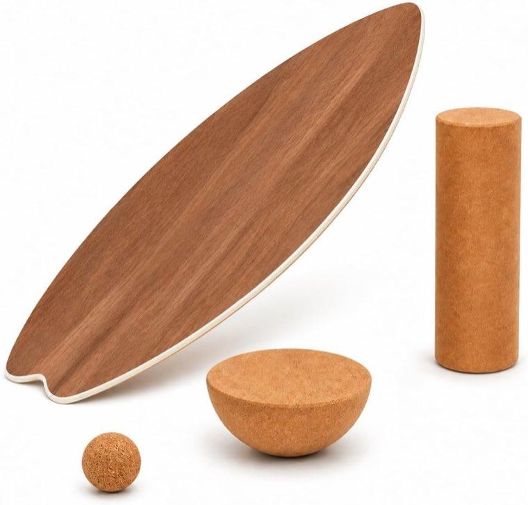 Balance Board Set Holz 4-in-1