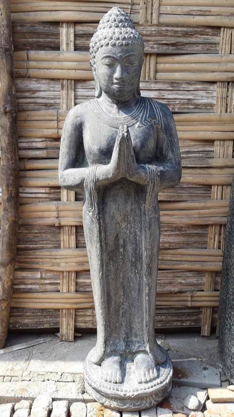 Möbel Peters Möbel Peters Buddha-Skulptur, stehend, 120 cm - Produktbild