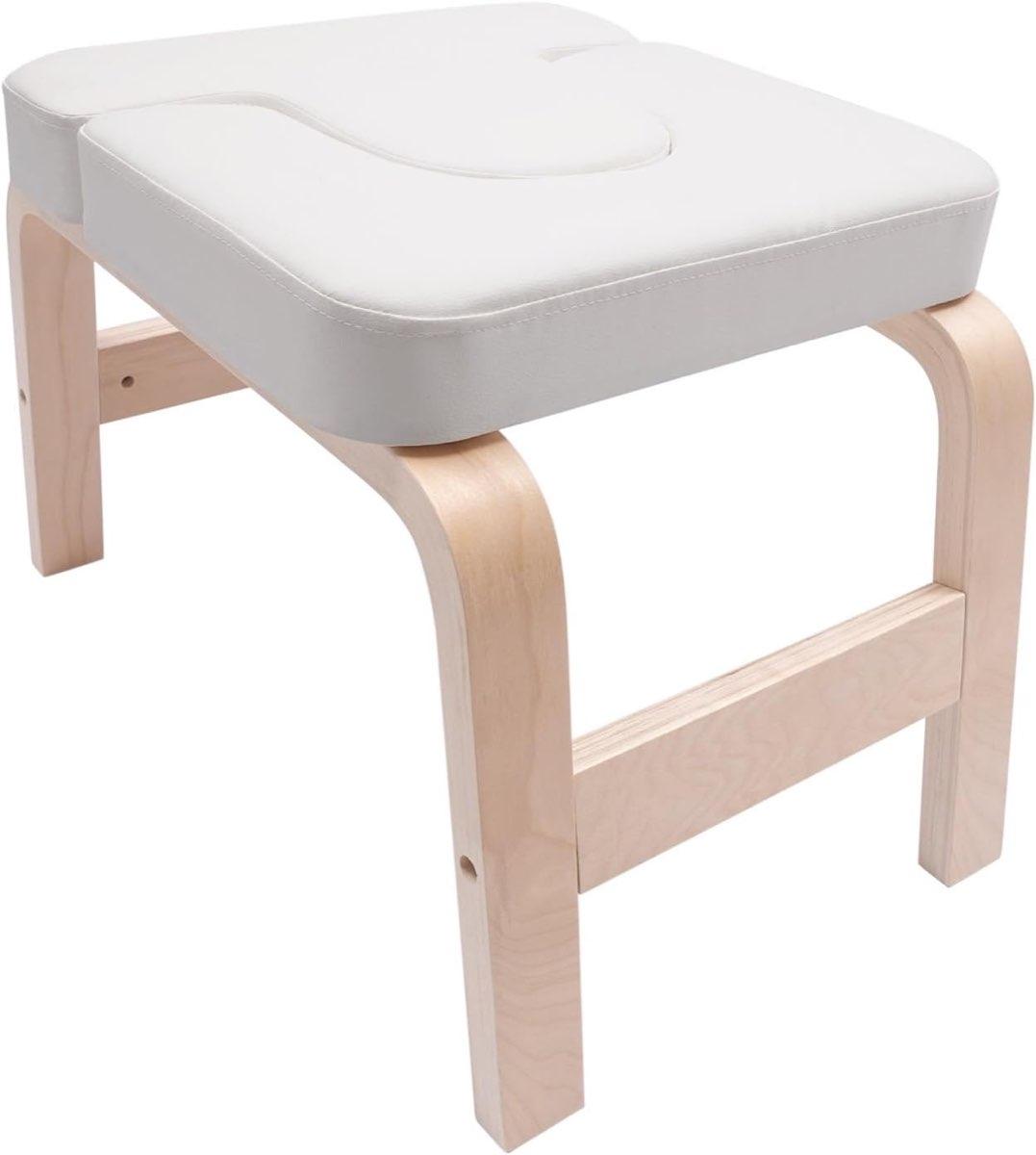 WAPHOERTE Yoga Kopfstandhocker Massivholz