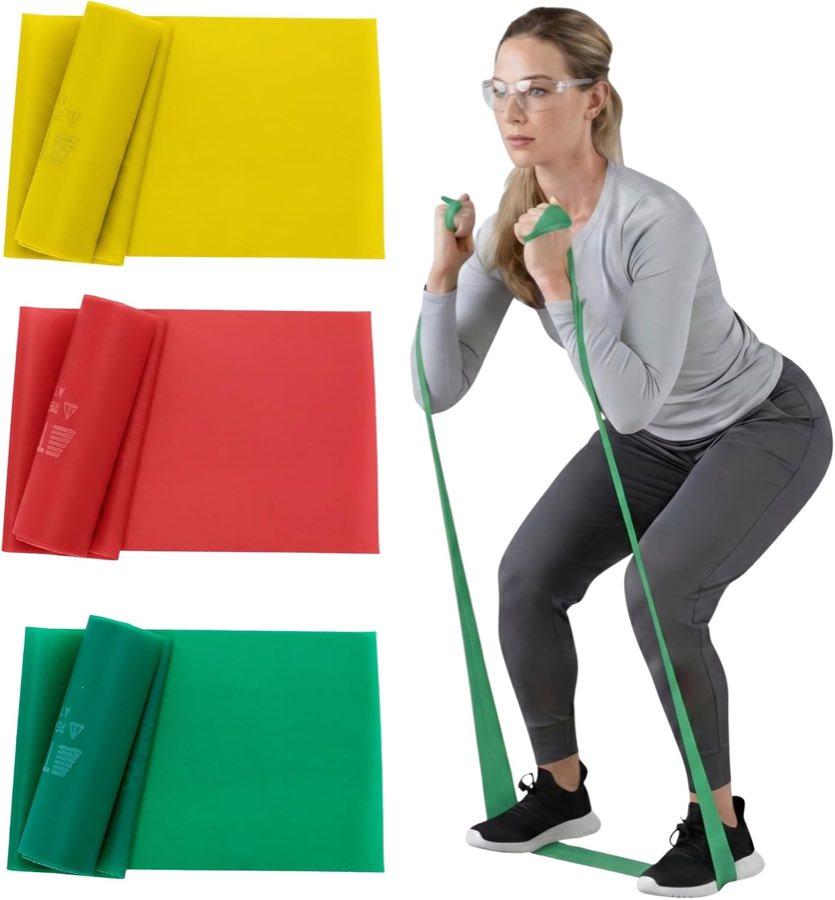 TheraBand TheraBand 1,50 m Starter-Set Gelb, Rot, Grün