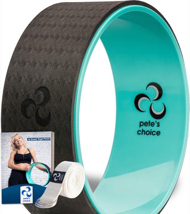 Pete's Choice Pete's Choice Yoga Rad mit eBook und Gurt