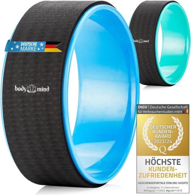 Body & Mind Yoga Rad, blau