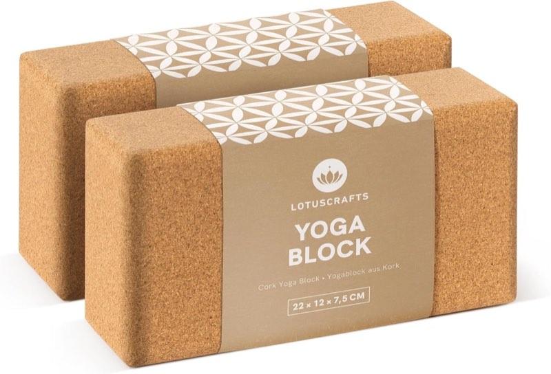 Lotuscrafts Lotuscrafts Yogablock Kork - Produktbild