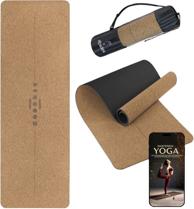 ALPIDEX ALPIDEX Kork Yogamatte
