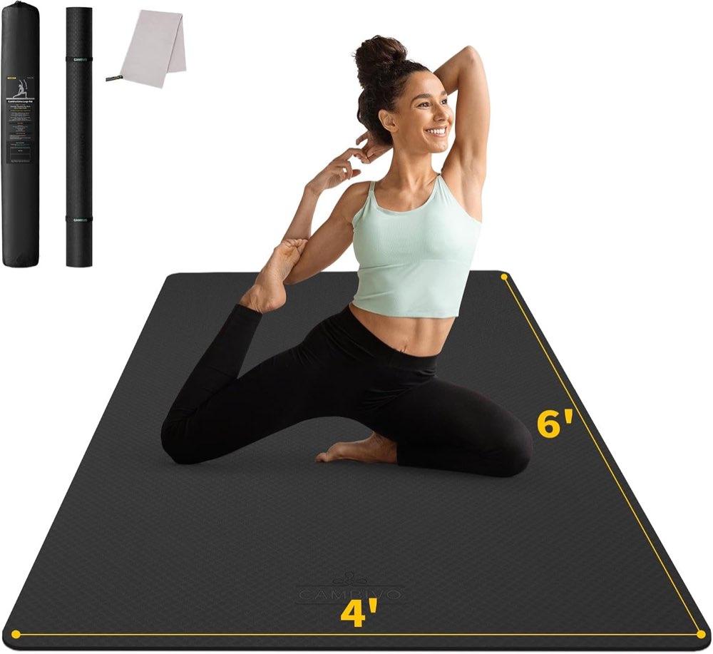 CAMBIVO CAMBIVO XXL Yogamatte 183 × 122 cm