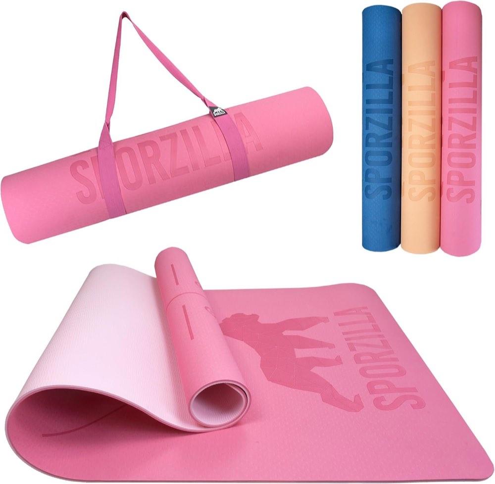 Sporzilla XL Fitnessmatte, 183 × 80 cm, 8 mm