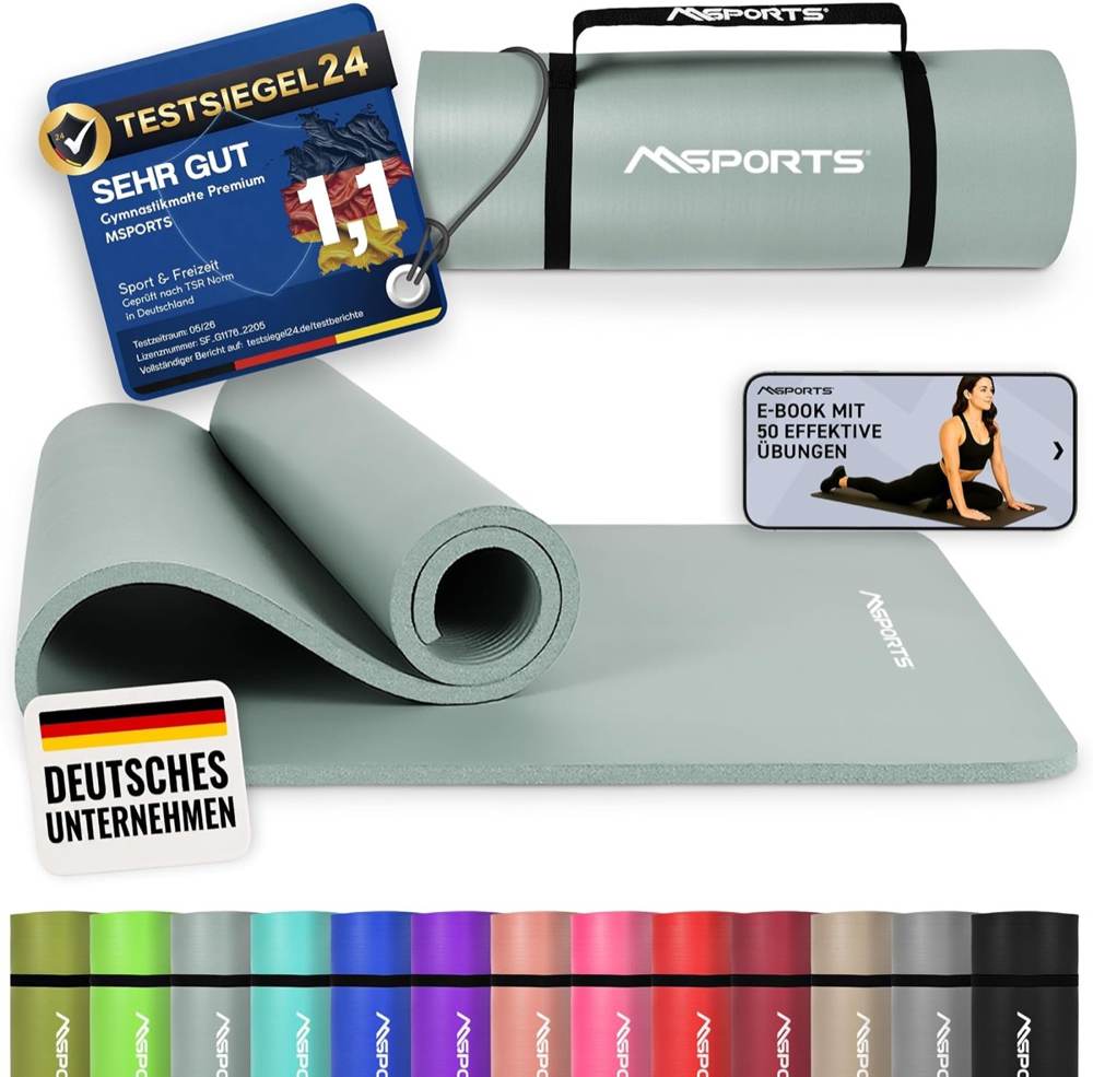 MSPORTS Gymnastikmatte Premium