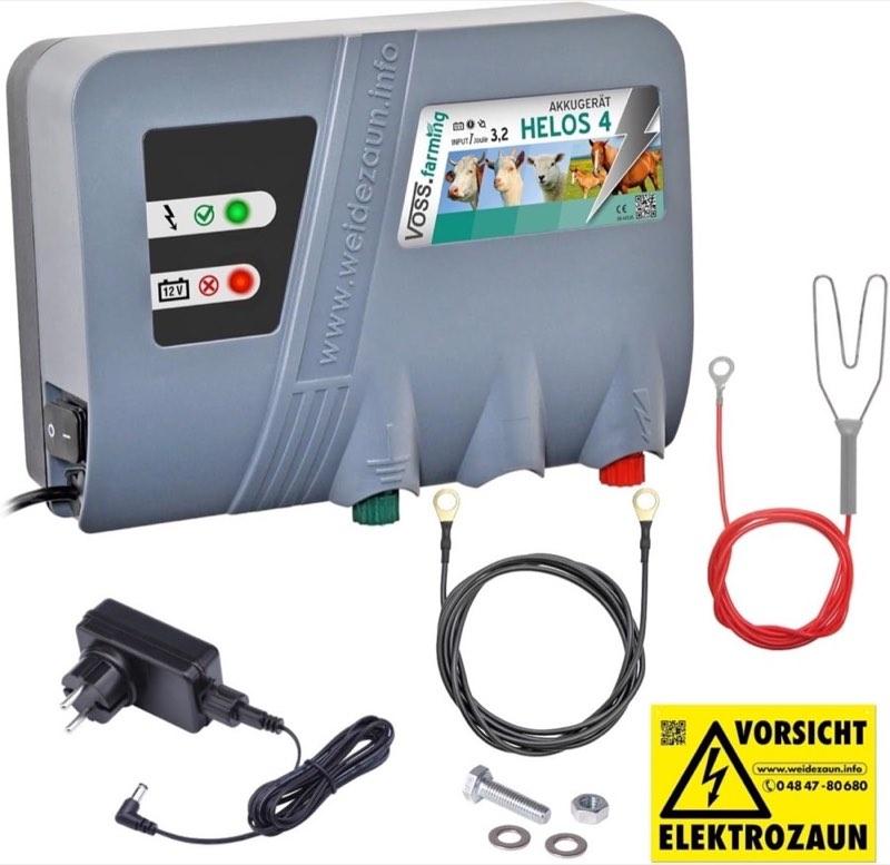 Weidezaungeräte 12V – Testsieger VOSS.farming HELOS 4 Duo 12/230 V