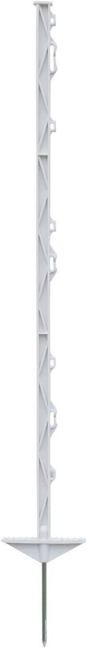 Weidezaunpfähle – Testsieger VOSS.farming Farm 105, 20×, 105 cm, weiß