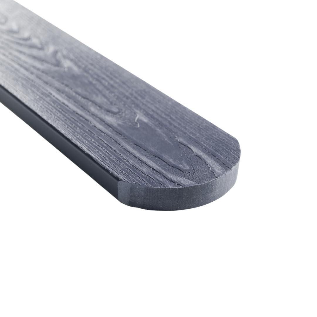 Zaunlatten – Testsieger Mega Holz WPC-Zaunlatten, 10 × 100 cm, grau, massiv