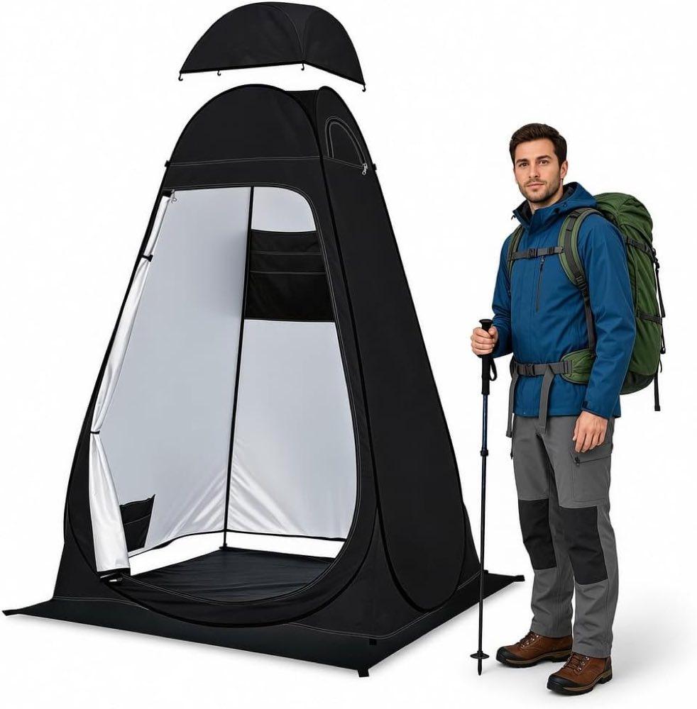anngrowy Pop Up Duschzelt Tent XL