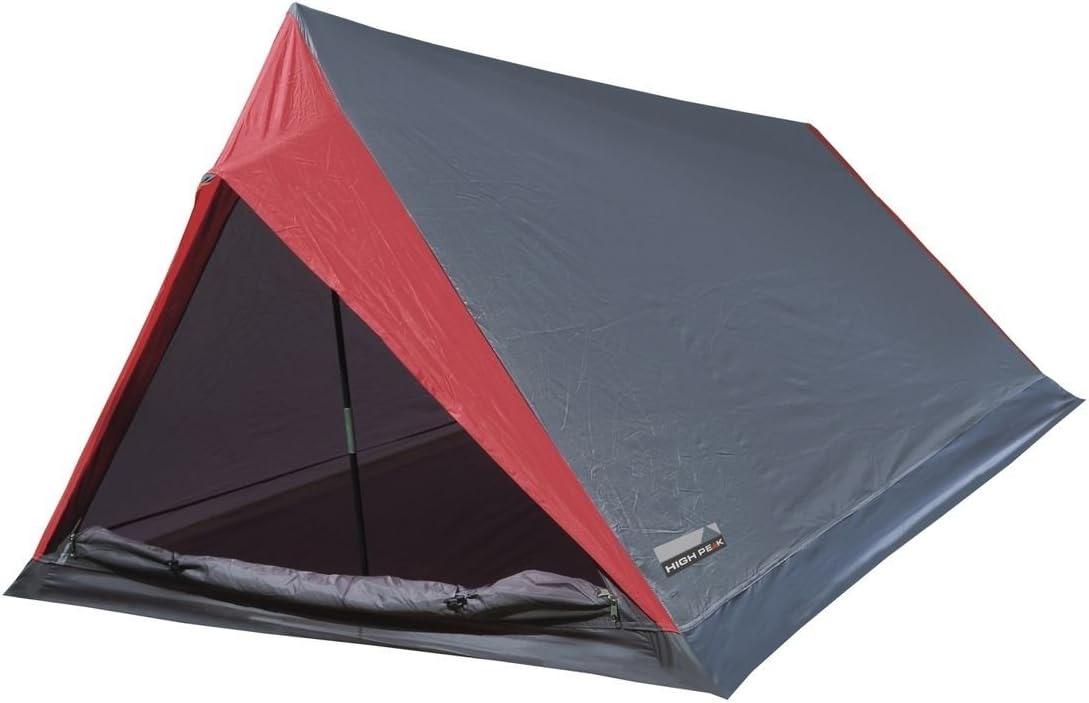 High Peak Minilite Hauszelt grau/rot (10052)