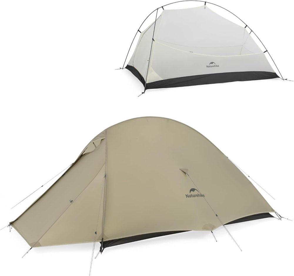 Naturehike Naturehike Cloud Up Pro 2 Personen Khaki