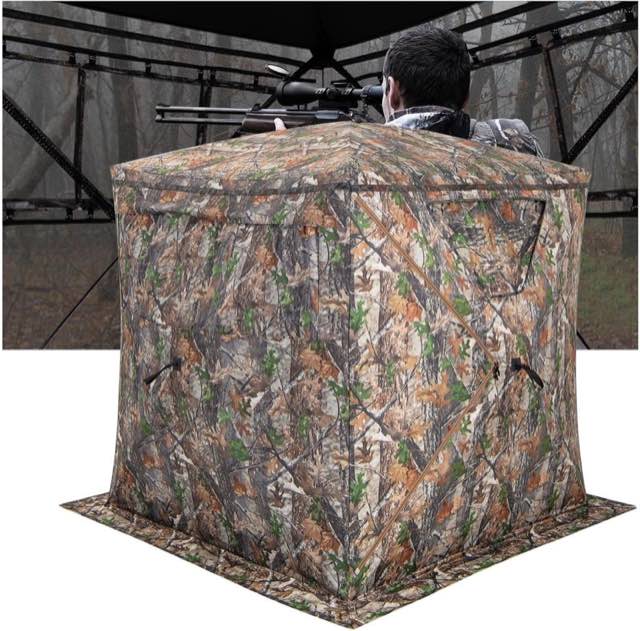 COSTWAY Pop-up-Jagdzelt 270°